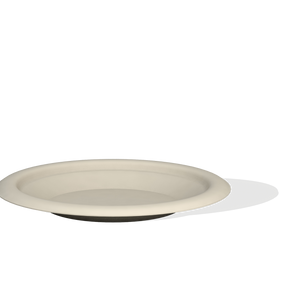 6" Bagasse Plate 8x125