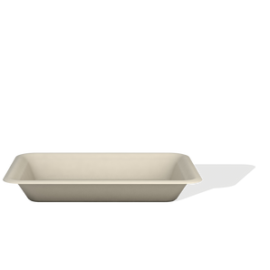 7x5" Bagasse Tray 1x1000