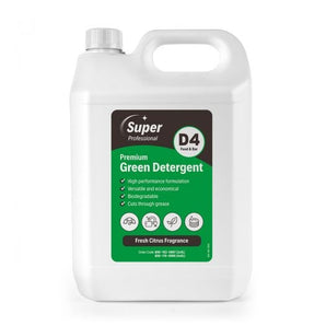 Premium Green Washing Up Liquid (D4) - Super Professional