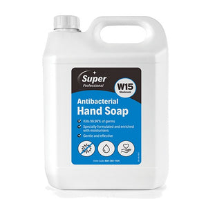 Antibacterial Hand Soap 5 Litre (W15) - Super Professional