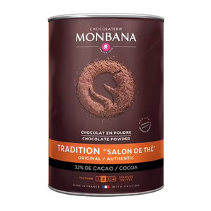 Monbana Salon de The Hot Chocolate 1kg Drum