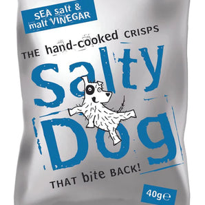 Salt & Malt Vinegar 24 x 40g - Salty Dog