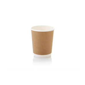 4oz Kraft Double Wall Cups 1x500