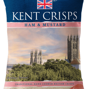 Ham & Mustard 20 x 40g - Kent Crisps