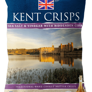 Sea Salt & Vinegar with Biddenden Cider 20 x 40g - Kent Crisps