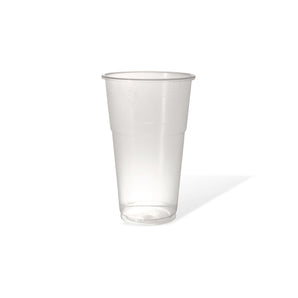 Disposable Half Pint Plastic Cup 1x1000